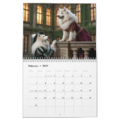 Samoyed Calendar Kalender (Feb 2027)