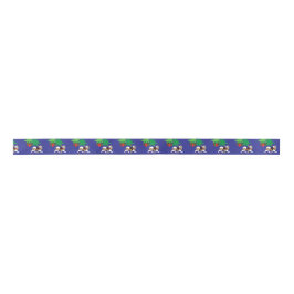 Samoyed Carousel Holiday Ribbon— Geschenk Wrap Sep Satinband