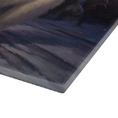 Samoyed Christmas Festivals Jahreszeit Schneidebrett (Ecke)