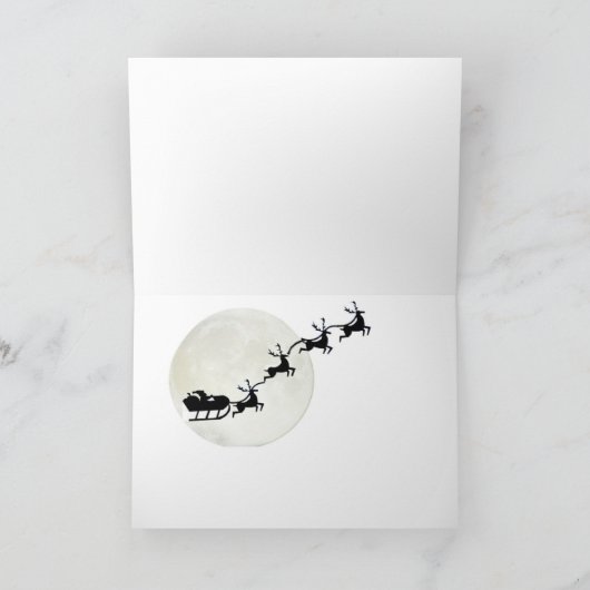 Samoyed Christmas Fun Feiertagskarte (Innenseite)