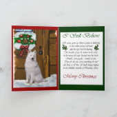 Samoyed Christmas Geschenke Feiertagskarte (Innenseite)