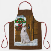 Samoyed Christmas Geschenke Schürze (Vorderseite)