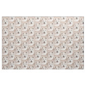 Samoyed Dog Art Fabric Stoff (Fat Quarter (45,7 x 55,9 cm))