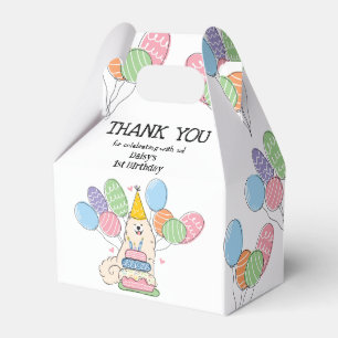 Samoyed Dog Birthday Danke Ihnen Gefallen Box Geschenkschachtel