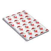 Samoyed Dog Breed Weihnachtsstars Notizblock (Rechte Seite)