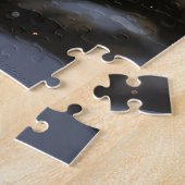 Samoyed Dog in Schneehochweihen Puzzle (Seite)