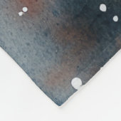 Samoyed Dog in Sledge Let it Snow Christmas Fleecedecke (Ecke)