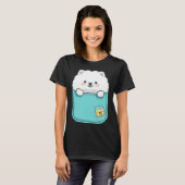 Samoyed Dog in your Pocket Dog 1 T-Shirt (Vorne ganz)