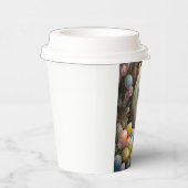 Samoyed Dog mit Ostereier Urlaub Pappbecher (Rechts)