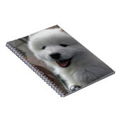 Samoyed Dog Notizblock (Rechte Seite)