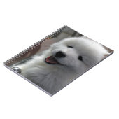 Samoyed Dog Notizblock (Linke Seite)