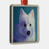 Samoyed Dog Ornament - "Buddha" (Rechts)