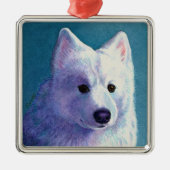 Samoyed Dog Ornament - "Buddha" (Vorne)