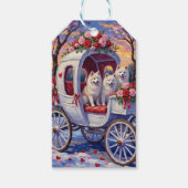 Samoyed Dog Valentine's Day Geschenkanhänger (Vorderseite)