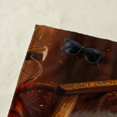 Samoyed Dog Weihnachtsfest Strandtuch (Beispiel)