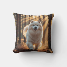 Samoyed Elegant Throw Kissen