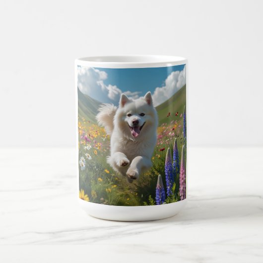 Samoyed Elegante Coffee Tasse (Mittel)