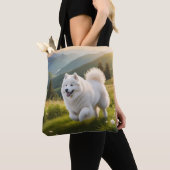 Samoyed Elegante Shoulder Tote Bag Tasche (Von Nahem)