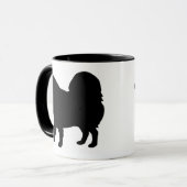 Samoyed-Gang Tasse (Vorderseite Links)