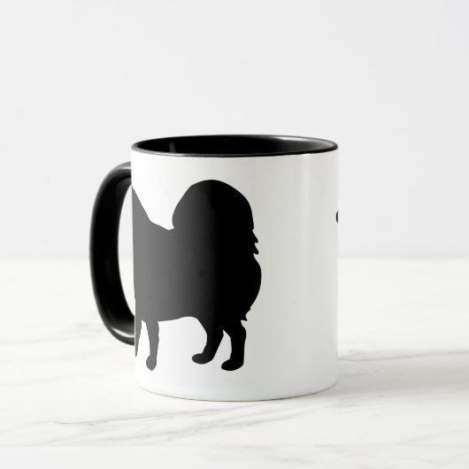 Samoyed-Gang Tasse (Vorderseite Links)