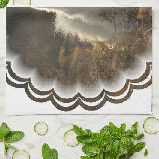 Samoyed-Geschirrtuch Geschirrtuch (Gefaltet)