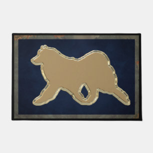 Samoyed-Gold 24"" vorzügliche Eintritts-Matte des Fußmatte