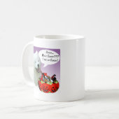 Samoyed Halloween Candy Kaffeetasse (Vorderseite Links)