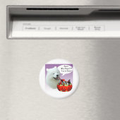 Samoyed Halloween Candy Magnet (In Situ (Geschirrspüler))