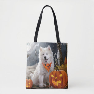 Samoyed Halloween Spooky Tasche