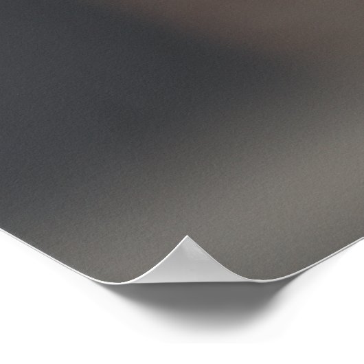 Samoyed Hipster Doster Poster (Ecke)