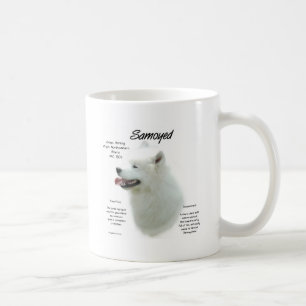 Samoyed History Design Kaffeetasse