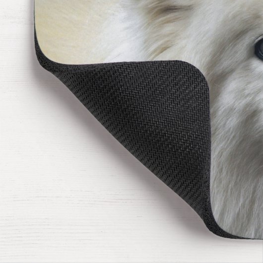 Samoyed-Hund Mousepad (Ecke)