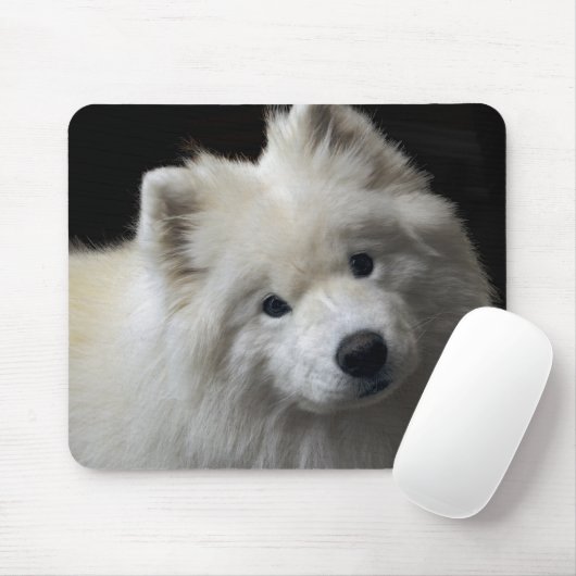 Samoyed-Hund Mousepad (Mit Mouse)