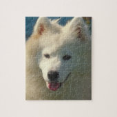Samoyed-Hundepuzzlespiel Puzzle (Vertikal)