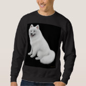 Samoyed-HundeSweatshirt Sweatshirt (Vorderseite)