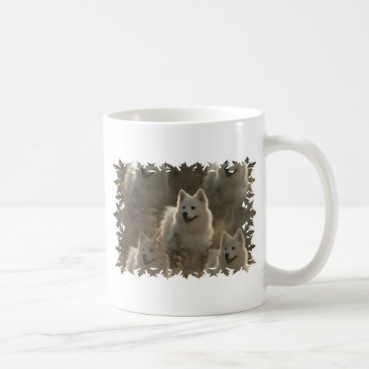 Samoyed-Hundezucht-Kaffee-Tasse Kaffeetasse (Rechts)