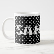Samoyed in Samoyed Dog Letters geschrieben
