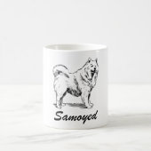 Samoyed Kaffeetasse (Mittel)