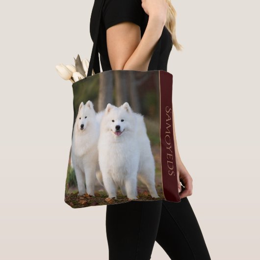 Samoyed-Liebhaber Tasche (Von Nahem)