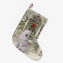 Samoyed Liebhaber Weihnachten Kleiner Weihnachtsstrumpf