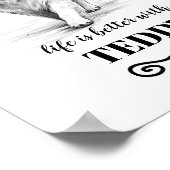 Samoyed Life ist besser mit dem benutzerdefinierte Poster (Ecke)