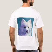 Samoyed Light T - Shirt - "Red" (Rückseite)
