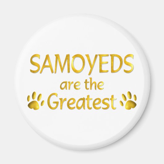 samoyed magnet (Vorne)