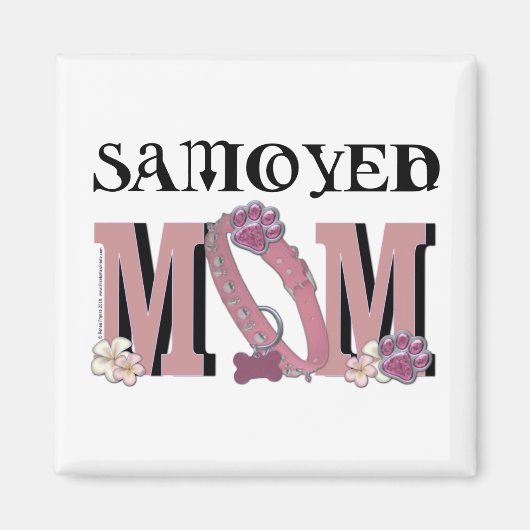 Samoyed MAMA Magnet (Vorne)