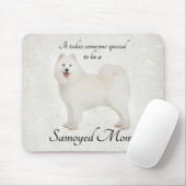 Samoyed Mama Mousepad (Mit Mouse)