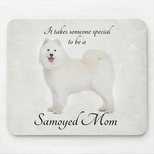 Samoyed Mama Mousepad (Vorne)