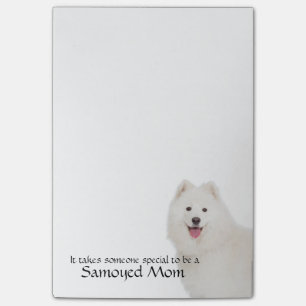 Samoyed-Mama-Post-Itanmerkungen Post-it Klebezettel