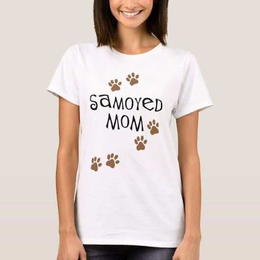 Samoyed-Mama T-Shirt (Vorderseite)