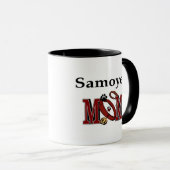 Samoyed Mama Tasse (VorderseiteRechts)