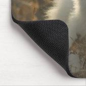 Samoyed-Mausunterlage Mousepad (Ecke)